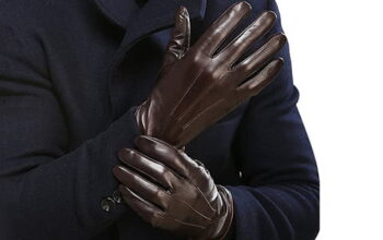 leather gloves